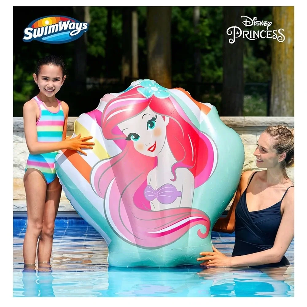 Swimways Disney Princess Ariel Reversible Pool Float - Picture 1 of 8